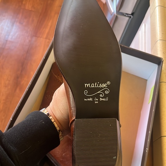 MATISSE LEATHER BOOTS 9 NEVER WORN - Picture 3 of 6